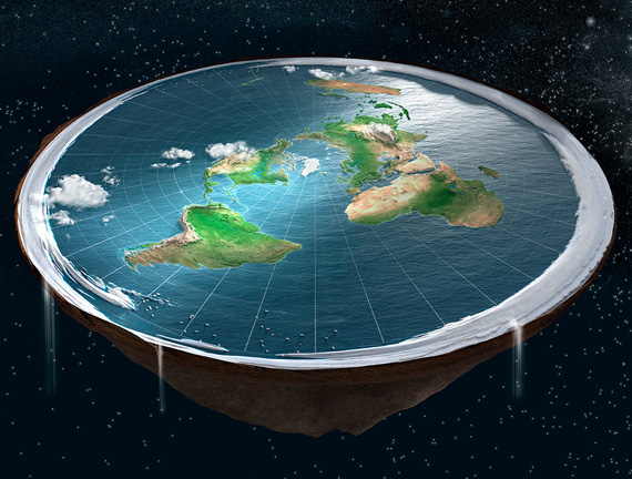 The â€˜Flat- Earthâ€™ Society..!