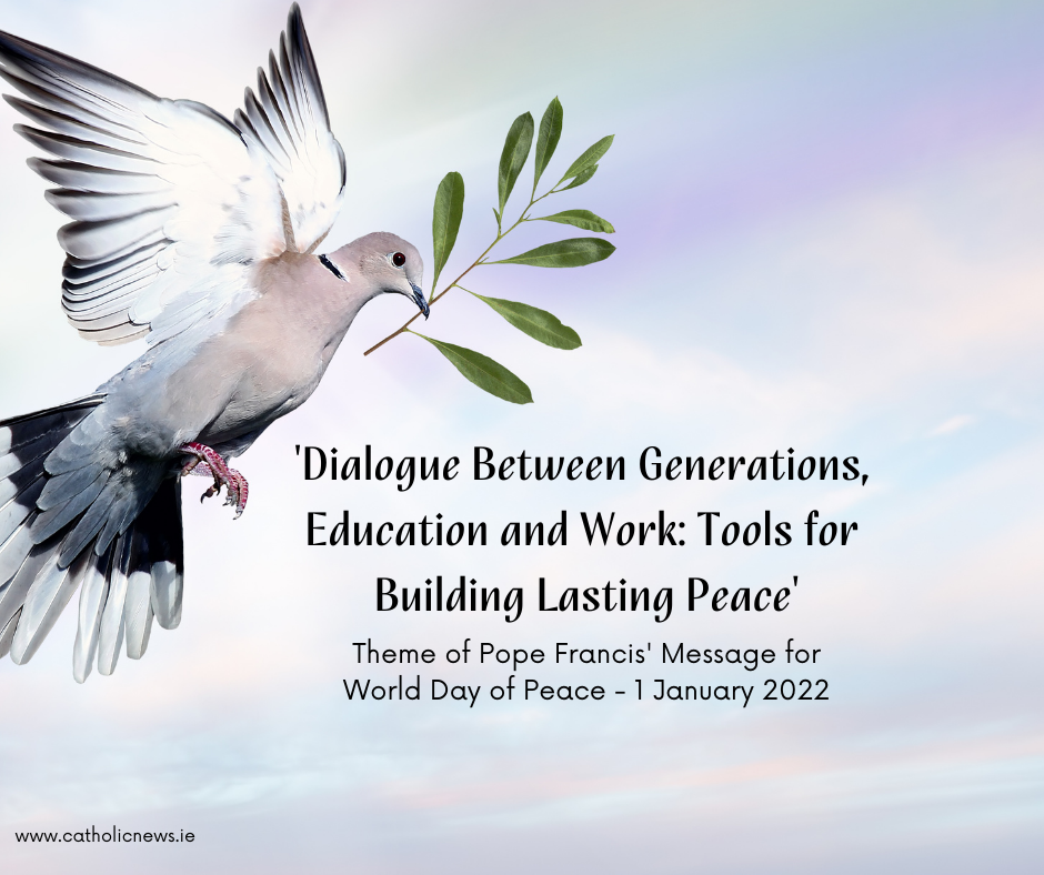 Dialogue between generations, education and work; tools for building lasting peace