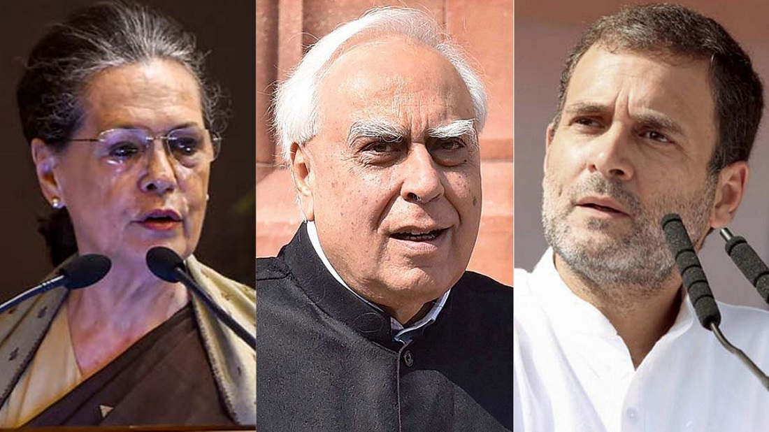 Veteran Congress leader Kapil Sibal’s exit from the slippery ground of the Congress terrain.