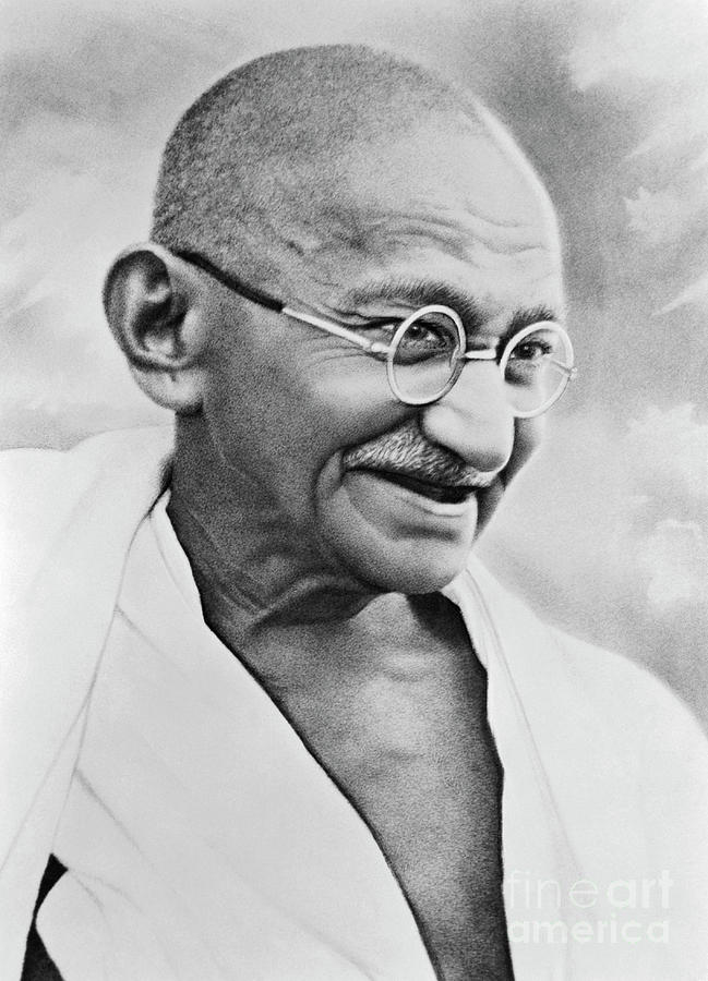 Mahatma Gandhi and his adherence to pluralism and non-violent means of conflict resolution are very relevant today