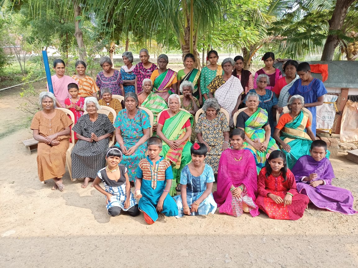 Through special care and counselling, the aged women are made to feel that they are wanted. They are helped to live with dignity.